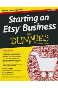 Starting an Etsy Business For Dummies