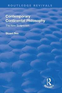 Contemporary Continental Philosophy