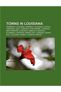 Towns in Louisiana