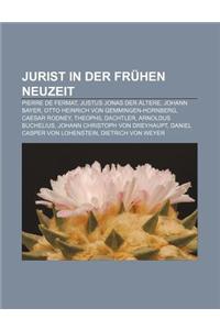 Jurist in Der Fruhen Neuzeit