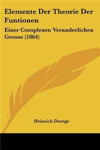 Elemente Der Theorie Der Funtionen