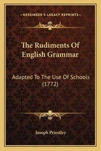Rudiments Of English Grammar