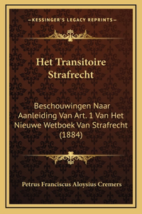 Het Transitoire Strafrecht
