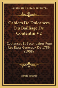 Cahiers De Doleances Du Bailliage De Contentin V2