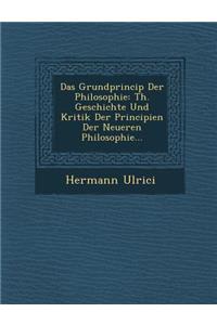 Grundprincip Der Philosophie