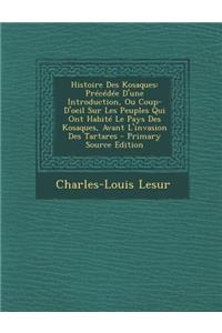 Histoire Des Kosaques