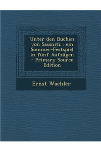 Unter Den Buchen Von Sassnitz