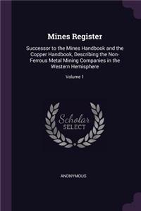 Mines Register