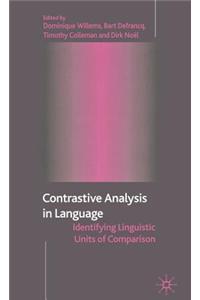 Contrastive Analysis in Language