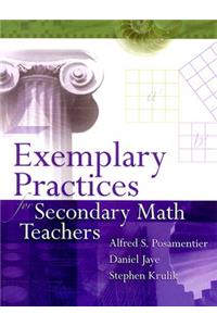 Exemplary Practices for Secondary Math Teachers