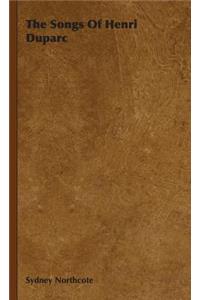 Songs of Henri Duparc