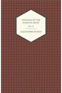 The Page of the Duke of Savoy Vol. II.