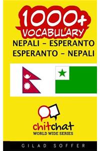 1000+ Nepali - Esperanto Esperanto - Nepali Vocabulary