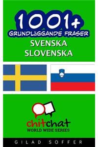1001+ Grundlaggande Fraser Svenska - Slovenska