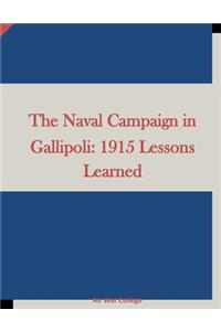 The Naval Campaign in Gallipoli