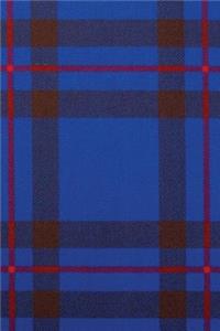 Elliot Blue Tartan Plaid Journal