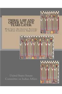 Tribal Law and Order Act
