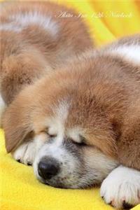 Akita Inu 13th Notebook Record Journal, Diary, Special Memories, To Do List, Academic Notepad, and Much More