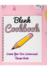 Blank Cookbook