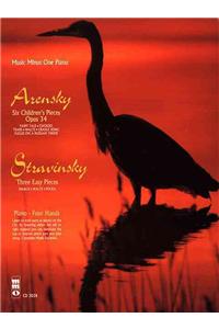 Arensky/Stravinsky: Piano Four Hands [With CD (Audio)]