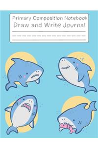 shark notebook and space for draw