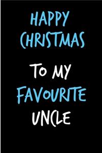 Happy Christmas To My Favourite Uncle