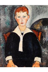 Amedeo Modigliani Planificador Mensual 2020
