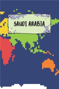 Saudi Arabia: Ruled Travel Diary Notebook or Journey Journal - Lined Trip Pocketbook for Men and Women with Lines