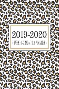 2019-2020 Weekly & Monthly Planner