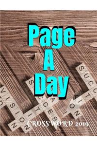 Page A Day Crossword 2019