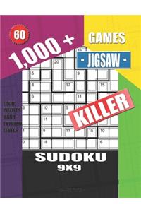 1,000 + Games jigsaw killer sudoku 9x9