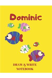 Dominic Draw & Write Notebook