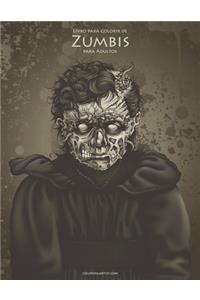 Livro para Colorir de Zumbis para Adultos