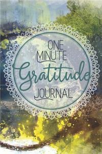 One Minute Gratitude Journal-Peace of Mind Notebook To Write In-Practice The Power of Daily Gratitude Book 16