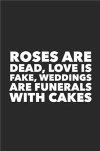 Roses Are Dead, Love Is Fake, Weddings Are Funerals With Cakes