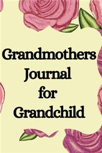 Grandmothers Journal for Grandchild