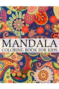 Mandala Coloring Book For Kids