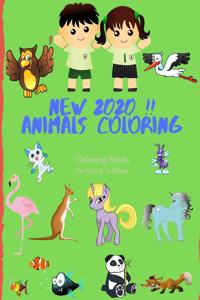 NEW 2020 !! Animals Coloring Coloring Books for Kids & Toddlers