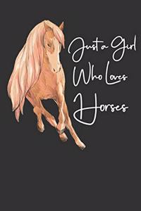 Just A Girl Who Loves Horses Kalender 2020