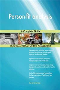 Person-fit analysis