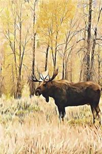 Moose Journal: (notebook, Diary, Lined Journal)
