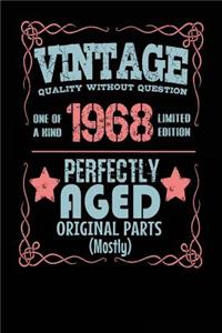 Vintage Quality Without Question One of a Kind 1968 Limited Edition Perfectly Aged Original Parts Mostly
