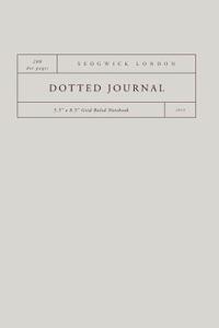 Dotted Journal 5.5 X 8.5 Grid Ruled Notebook 200 Dot Pages