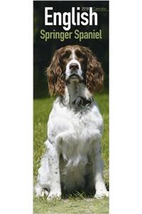 English Springer Spaniel Slim Calendar 2018 (Slim Standard)