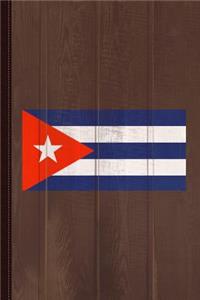 Cuba Flag Journal Notebook