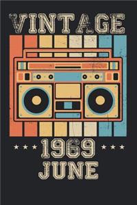 Vintage 1969 June