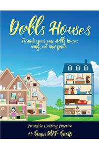 Printable Cutting Practice (Doll House Interior Designer)