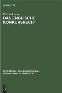 Das englische Konkursrecht