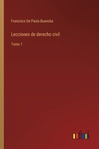 Lecciones de derecho civil