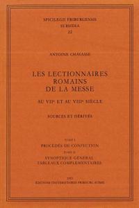 Les Lectionnaires Romains de la Messe